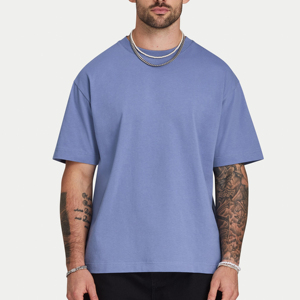 T-shirt en coton personnalisé pour homme, haute qualité, prix bas, 230 GSM, coupe ample, impression possible, vêtements pour homme - Product Image 6