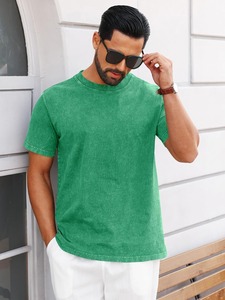 Camiseta Gráfica con Lavado Ácido, Impresión Puff Personalizada, Algodón de Alta Densidad, Estilo Urbano Oversize, Proveedor de Ropa Urbana - Product Image 6