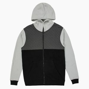 Sudadera con Capucha y Apliques Bordados, Logotipo Impreso de Alta Calidad en el Panel Frontal, Tela 100% Algodón, Transpirable, Resistente al Viento, para Invierno y Actividades al Aire Libre - Product Image 1