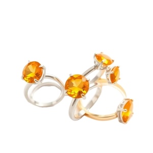 แหวนแต่งงานสีเหลือง925ชุบโรเดียมชุบทอง18K แหวนแต่งงานทำจากเงินแท้สำหรับปลูกในห้องปฏิบัติการ - Product Image 1