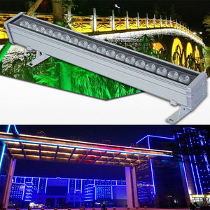48W LED Wall Washer <b>Light</b> IP65 Die-cast Aluminum Tempered Glass Facade <b>Lighting</b> | Extended Coverage Architectural Wall Washing - Product Image 1