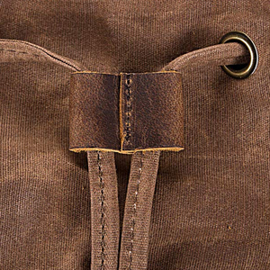 <b>Large</b> Capacity PU <b>Leather</b> <b>Backpack</b> Bag For Unisex Top Selling Product Lightweight <b>Leather</b> <b>Backpacks</b> With Soft Straps - Product Image 6