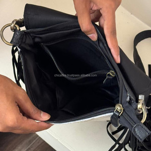 Nuevo diseñador 2025, bandolera de lujo con flecos, bolso de cuero mecanizado a mano, bolso de hombro de lujo para mujer de piel de vaca auténtica a la moda - Product Image 6