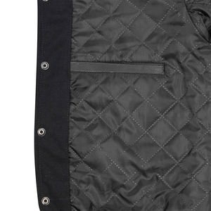 Best Selling Embroidered 100% Cotton Winter Men College Letterman Varsity <b>Jacket</b> Front Custom OEM Bulk Sale - Product Image 2