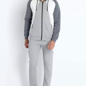 Ensemble de survêtement homme de qualité fiable, personnalisable avec logo, pour entraînement professionnel en salle de sport, vêtements de sport respirants - Product Image 1
