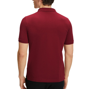 Chemises pour hommes en polyester/coton de haute qualité avec logo personnalisé imprimé, poche, grande taille, motif uni, séchage rapide - Product Image 2