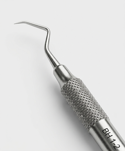 Cureta Dental Universal Barnhart 1-2, Instrumento de Higiene Dental de Acero Inoxidable de Doble Extremo para Periodoncia - Product Image 2