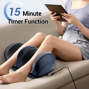 Masseur pour les pieds et les jambes avec chauffage, shiatsu, matériau ABS, compatible 220V/110V, marque OEM, contrôle de la minuterie confortable, AS ALL STAR - Product Image 3