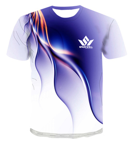 T-shirt Nera da Uomo con Stampa Digitale <span class=keywords><strong>Lupo</strong></span> che Urla alla Luna, Manica Corta, Casual, Girocollo, in Tessuto Jersey, Vestibilità Regolare - Product Image 2