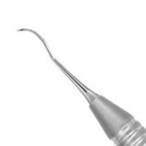 เครื่องมือขูดหินปูนทางทันตกรรม 204SD Sickle Scaler ทำจากสแตนเลส สำหรับขูดหินปูนและคราบพลัคเหนือหนังกำพร้า แบบสองด้าน - Product Image 4