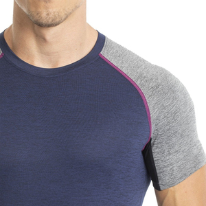 Nouveau design 2026 – T-shirts pour hommes, vente chaude, respirants, écologiques, 250 grammes, séchage rapide, polyester/coton tissé, anti-plis, coupe ample - Product Image 4