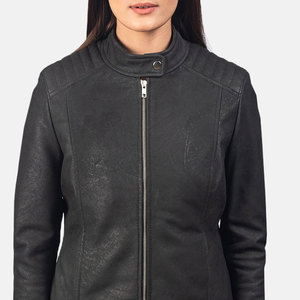 Veste en cuir pour femme, respirante, pour usage extérieur, vente en gros, prix bas, légère, best-seller - Product Image 3