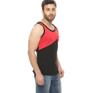 เสื้อกล้ามออกกำลังกายผู้ชายแบบใหม่ขายส่ง ดีไซน์ลายลำลองสำหรับการฝึกซ้อมที่ดีที่สุด พร้อมบริการสกรีนลายแบบ Sublimation - Product Image 6