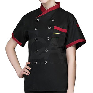 Chaqueta de Chef Personalizada para la Industria Hotelera con Paneles de Malla Transpirable, Chaqueta de Chef Lavable Industrialmente - Product Image 2