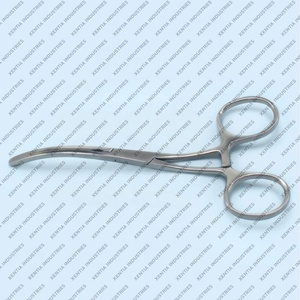Pinza DeBakey Bulldog al por mayor, con mango curvo en S, para oclusión vascular, reutilizable, instrumentos quirúrgicos cardiovasculares, CE - Product Image 6