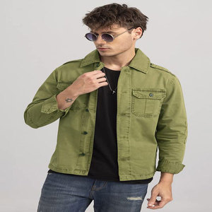 2024 camisas de vestir de manga larga de algodón transpirable personalizadas para hombres, cuello levantado antiarrugas para adolescentes de oficina, verano Formal - Product Image 2