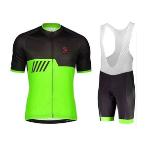 Ensemble maillot et salopette de cyclisme unisexe pour adulte, imprimé numérique Solid Traders, écologique, séchage rapide, respirant, avec protection UV - Product Image 1