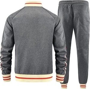 Survêtements de sport en molleton technique pour hommes, ensemble deux pièces, survêtement de jogging pour hommes, sweat-shirts à fermeture éclair - Product Image 6