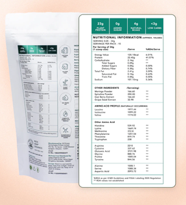 Proteína de Cáñamo Orgánica HP Valia, Sabor Vainilla Francesa, 500 g, Venta al por Mayor, Exportación a India (Gujarat), Cruda y Natural, 12 Meses de Caducidad - Product Image 2