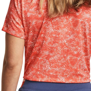 Nuevo diseño de camiseta polo sublimable informal y a la moda para damas, precio competitivo, logotipo personalizado impreso, camiseta polo para mujer - Product Image 6