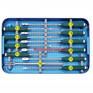 ชุดเครื่องมือผ่าตัดกระดูกสันหลังส่วนเอว PLIF PEEK Cage ของ BISONS คุณภาพสูง ทำจากเหล็กกล้าไร้สนิม ใช้งานด้วยมือ - Product Image 2