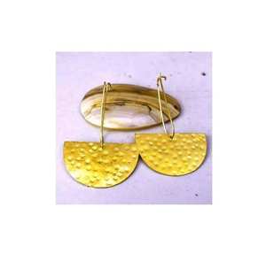 Boucles d'oreilles en laiton pour un style ethnique et indo-occidental, légères, pour un usage quotidien et des occasions spéciales à bas prix - Product Image 2