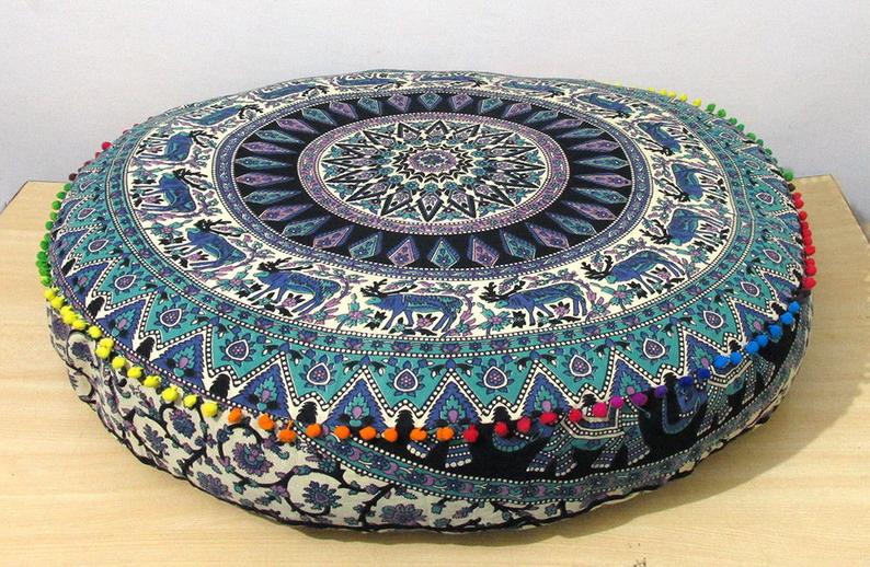 มันดาลาสัตว์ สีฟ้า