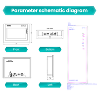 Siemens Yeni Orijinal Dokunmatik Ekran 6AV6 648-0CC11-3AX0 SIMATIC HMI SMART 7 İnç TFT Ekran HMI Dokunmatik Panel 6AV6648-0CC11-3AX0