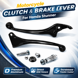 Ensemble de leviers d'embrayage et de frein pour moto Honda Stunner |   Ensemble de levier de commande en aluminium |   Remplacement Après-Vente - Product Image 3