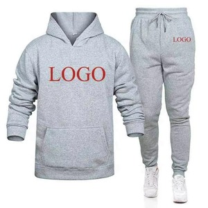 Ensemble de survêtement vintage en coton vierge personnalisé, imprimé par transfert thermique, pour hommes et femmes, comprenant des sweats à capuche et des pantalons de survêtement oversize épais - Product Image 6