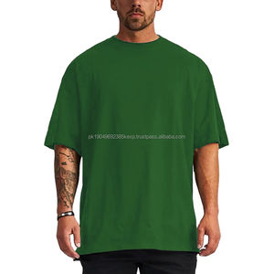 Wholesale Customized Print Logo Lightweight Oversized Baggy Loose <b>Men's</b> T <b>shirt</b> Short Sleeve Solid Color T <b>Shirt</b> For <b>Men</b> - Product Image 1