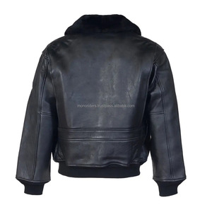 Chaqueta de Plumón MONO RIDERS para Hombre, de Alta Calidad, Resistente al Viento e Impermeable, con Cuero Genuino, Lana y Lona, Precio Competitivo para Invierno - Product Image 6