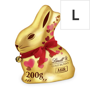 Factory Price High Quality Lindtt Gold Bunny Milk Chocolate with Hearts 200g Premium Swiss <b>Easter</b> Gift Chocolate Bar Bulk Export - Product Image 5