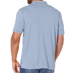Nuevo Diseño de Camiseta Polo para Hombre, Elegante y Cómoda, Estilo Urbano, Cuello Redondo, Algodón, Tallas Grandes - Product Image 2