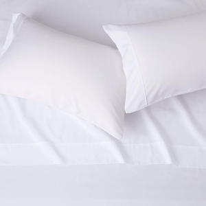 5 Star Hotel Bedding Set 4 Pcs Solid Pure <b>King</b> <b>Size</b> Flat Fitted <b>Sheets</b> Sets - Product Image 2