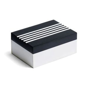 Handmade Abstract Bone Inlay Jewelry <b>Box</b> with Wooden Interior <b>Storage</b> Luxury Mosaic Bone Inlay <b>Storage</b> <b>Box</b> <b>Black</b> White Jewelry - Product Image 4