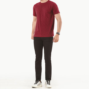 Camisetas de hombre de algodón suave, manga corta, proveedor OEM, logotipo personalizado, marca privada, venta al por mayor, envío rápido, listas para enviar - Product Image 4