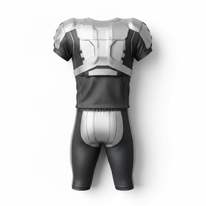 Manufacturers Custom American Football Uniform Set Sublimated Teamwear Breathable <b>Padded</b> Football Jersey Pants For Men - Product Image 2