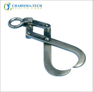 Instrument vétérinaire de haute qualité, crochet Krey en acier inoxydable, instrument obstétrique à prise ferme, réutilisable, instruments vétérinaires pour l'accouchement - Product Image 1