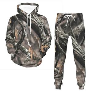 Conjunto Deportivo Casual de 2 Piezas, Transpirable y Elegante, de Alta Calidad, 100% Algodón, Personalizable, al Por Mayor - Product Image 3