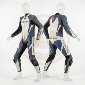 Traje de Motociclismo de Verano Crystal Sports, Alta Protección, Resistente al Viento, Nivel 2 CE, Resistente a Impactos, Impermeable, de Cuero, para Carreras - Product Image 2