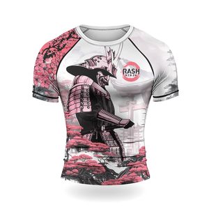 Custom Made Unisex Rashguard OEM Sublimation UPF 50 Running Wear UV Protection Compression Anti Rash Polyester Wholesale OEM Set - Product Image 5