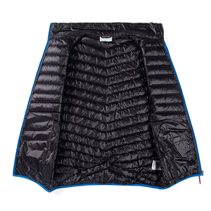 Winter Wear Wholesale High Quality New Lightweight Men Puffer <b>Vest</b> Stand Collar Front Logo Casual Regular Fitness Jacket - Product Image 3