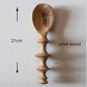 Cuchara de Té de Madera Sostenible, Cuchara de Café y Azúcar de Madera Natural, Mango Suave, Utensilio de Cocina Reutilizable - Product Image 2