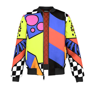 Blouson aviateur léger coupe-vent personnalisable unisexe Vêtements d'extérieur décontractés à la mode avec logo personnalisé pour l'hiver Vente en gros OEM/ODM - Product Image 1