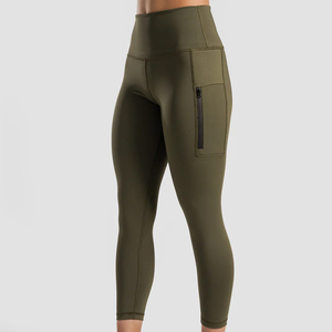 Leggings de sport et yoga pour femme, taille haute, extensibles dans quatre directions, respirants, avec logo personnalisé imprimé, collection 2026 - Product Image 3