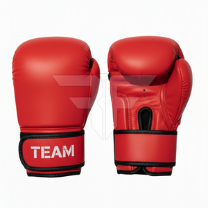 Gants de boxe en cuir personnalisés professionnels OEM ODM, blancs et orange, fermeture auto-agrippante, évacuation de l'humidité, respirants, antidérapants, anti-UV - Product Image 1