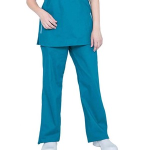 Uniformes para Personal Hospitalario, Uniformes de Enfermera, Conjunto de Uniformes Médicos Azules de Manga Larga en Stock - Product Image 5