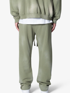Unisex Casual Hip Hop Breathable Sports Sweatpants 420G Pure Cotton Basketball <b>Warm</b>-Up Pants Customizable Hoodie Sweatshirt Set - Product Image 5