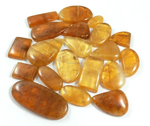 Cabujón de Calcita Amarilla Natural de Alta Calidad, Piedra Preciosa Rara con Pulido, Piedras Preciosas Sueltas Disponibles al por Mayor - Product Image 4